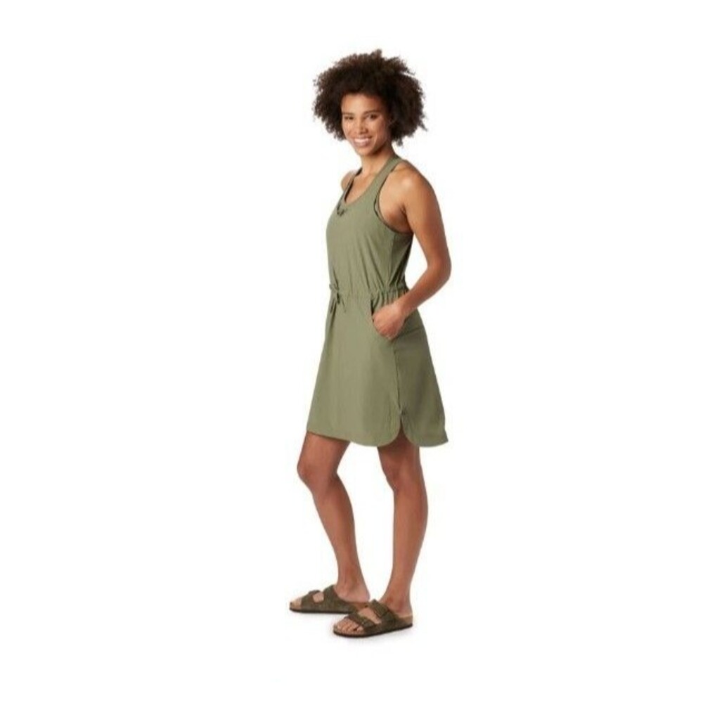 Mountain Hardwear Women's Railay Stretch Olive Dress Size S 12287 - Picture 2 of 4